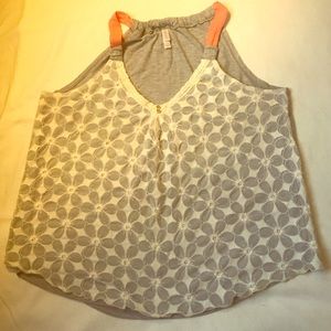 Halter Tank Top - Flowey, lacey, cozy